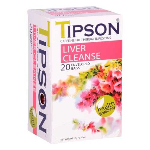 Чай Tipson Liver clinser, травяной, 20 пакетиков в Билла