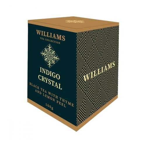 Чай Williams Indigo Crystal черный с чабрецом и цедрой лимона 100 г в Билла