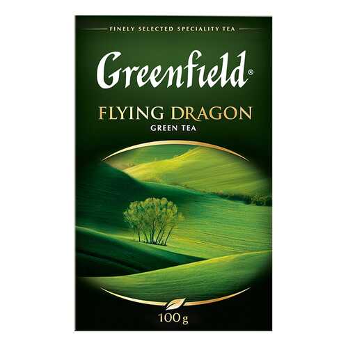 Чай зеленый листовой Greenfield Flying Dragon 100 г в Билла