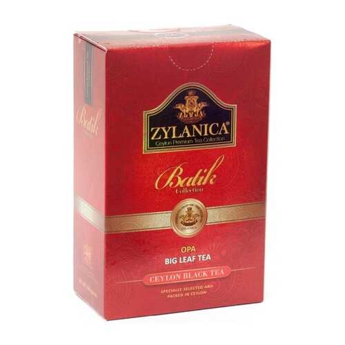 Чай Zylanica Batik Collection черный листовой ОРА 100 г в Билла