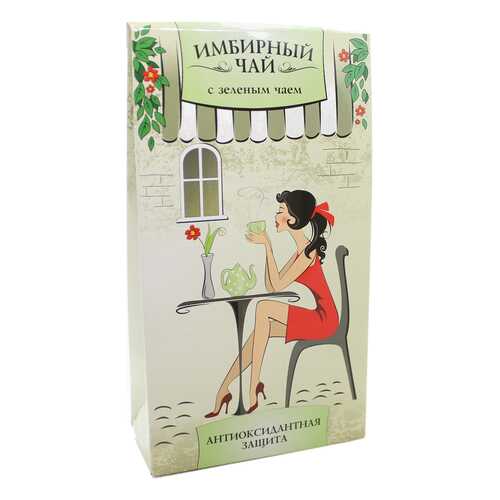 Имбирный чай Green Side c зеленым чаем 1.5 г в Билла