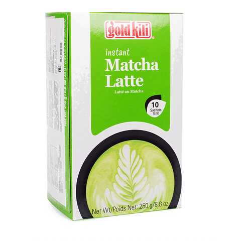 Напиток чайный Матча латте Gold Kili, 10 х 25 г Сингапур в Билла