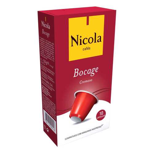 Капсулы Nicola bocage для кофемашин Nespresso 10 капсул в Билла