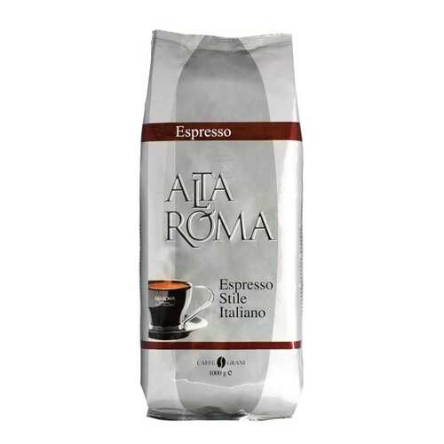 Кофе Alta Roma espresso натуральный жареный в зернах темнообжаренный 1 кг в Билла