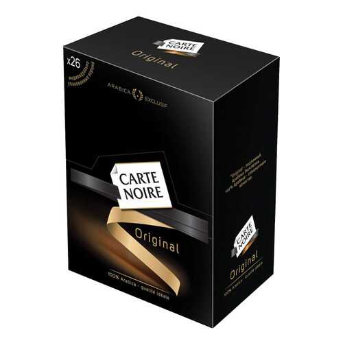 Кофе Carte Noire original огонь и лед растворимый сублимированный 1.8 г 26 штук в Билла