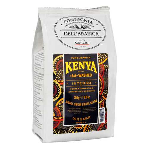 Кофе Compagnia Dell'Arabica Kenya AA Washed в зёрнах 250 г в Билла