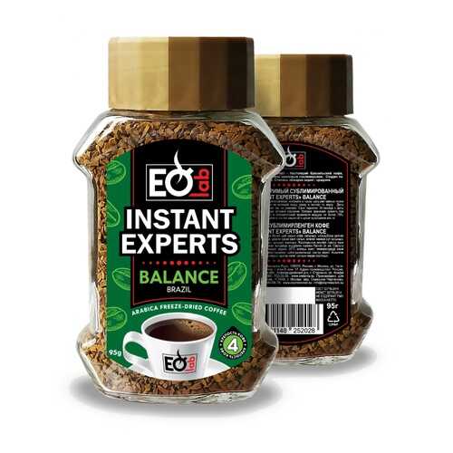 Кофе Espressolab Instant Experts Balance Brazil растворимый 95 г в Билла