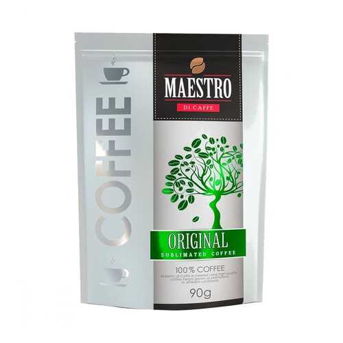 Кофе Maestro Di Caffe Original растворимый 90 г в Билла