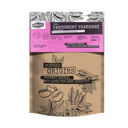 Кофе Minges Origins India Parchment Peaberry в зернах 250 г в Билла