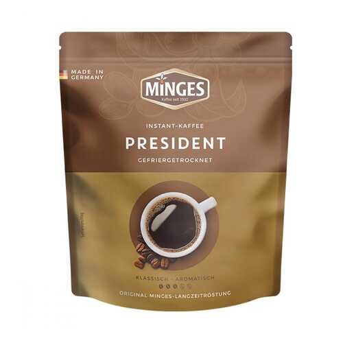 Кофе Minges President растворимый 200 г в Билла