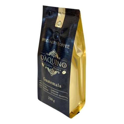 Кофе молотый DAQUINO 100% Арабика Гватемала Спешиалти 250 грамм светлая обжарка в Билла