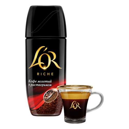 Кофе молотый L'OR riche в растворимом 95 г в Билла