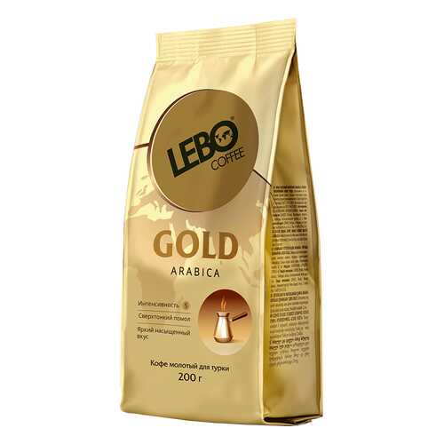 Кофе молотый Lebo Gold м/у 200 г в Билла