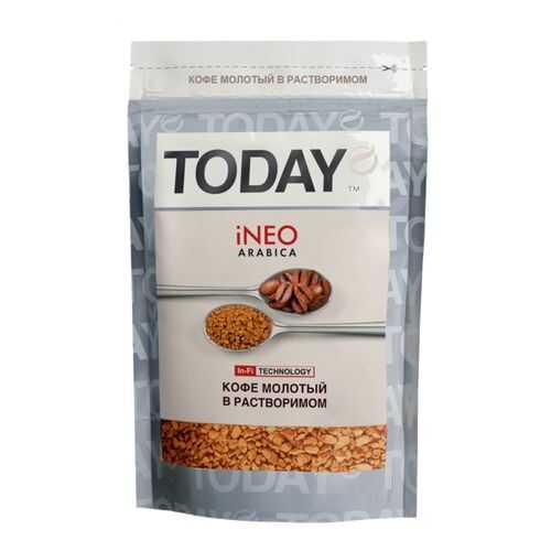 Кофе молотый в растворимом Today ineo arabica 150 г в Билла