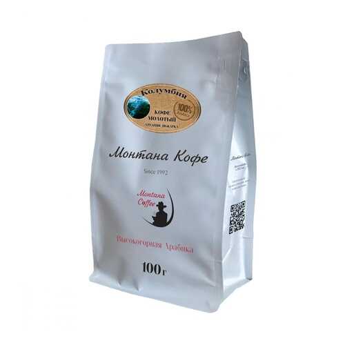 Кофе Монтана Кофе Колумбия молотый 100 г в Билла