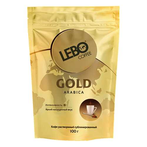 Кофе растворимый Lebo gold 100 г в Билла