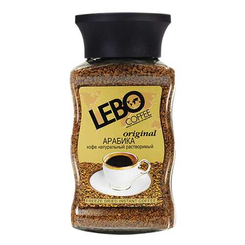 Кофе растворимый Lebo original 100 г в Билла