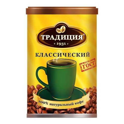 Кофе растворимый Традиция Русский Продукт гранулированный классический 95 г в Билла