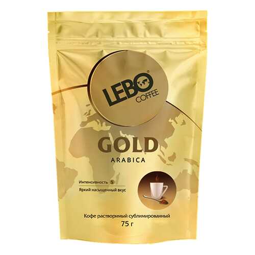 Кофе сублимированный Lebo Gold м/у 75 г в Билла