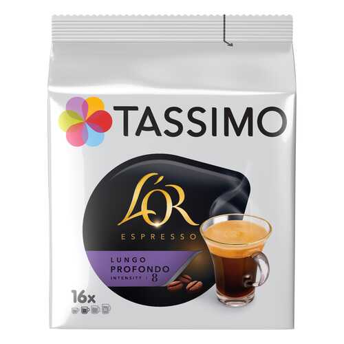 Кофе Tassimo L'or Espresso Lungo Profondo в капсулах 16 шт в Билла