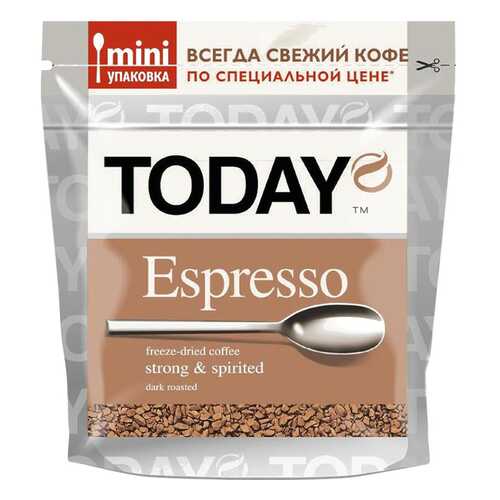 Кофе Today эспрессо растворимый сублимированный 37.5 г в Билла