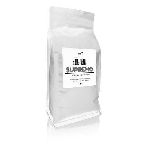 Кофе в зернах Black coffee beans Колумбия Сьюпремо, 1000 г в Билла