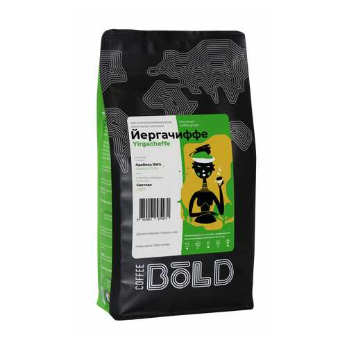 Кофе в зернах Bold Йергачиффе 500 г в Билла