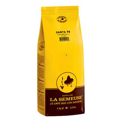 Кофе в зернах La Semeuse santa fe 1000 г в Билла