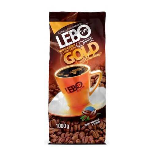 Кофе в зернах Lebo gold 1 кг в Билла