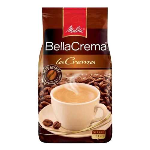 Кофе в зернах Melitta bella crema la crema 1000 г в Билла