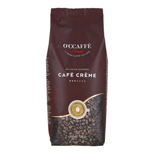 Кофе в зернах O'ccaffe Cafe Creme Professional 1 кг в Билла