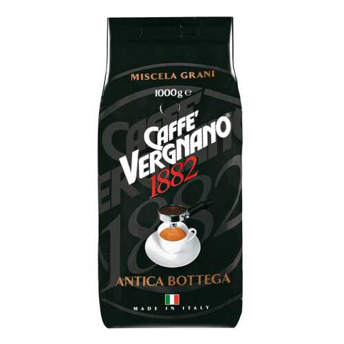 Кофе Vergnano antica bottega зерновой 1000 г в Билла