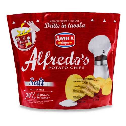 Чипсы картофельные Amica Chips с солью 135г Италия в Билла