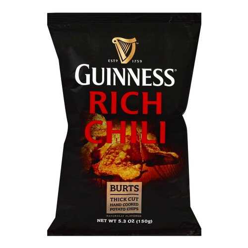 Чипсы картофельные GUINNESS Рич чили 150 г в Билла