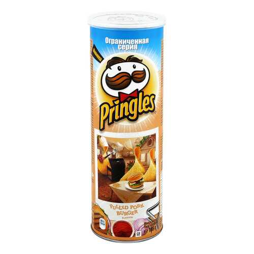 Чипсы картофельные PRINGLES Бургер 165г в Билла