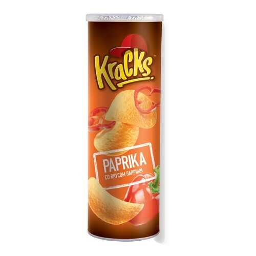 Чипсы картофельные т.з. Кракс (Kracks) со вкусом паприки 160г*14 в Билла