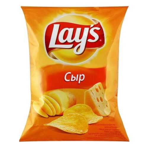Чипсы Lay's из натурального картофеля сыр 90 г в Билла