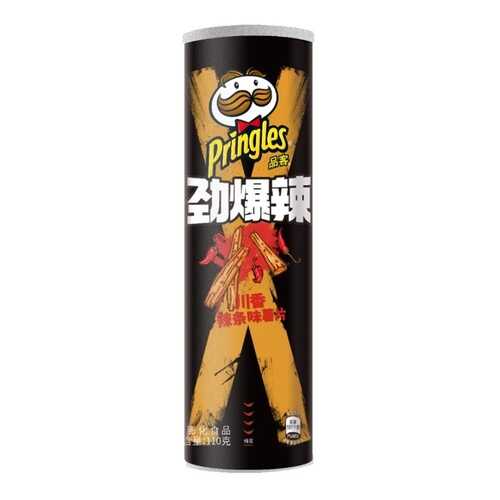 Чипсы Pringles Extra Hot с острым сычуаньским соусом 110 г в Билла