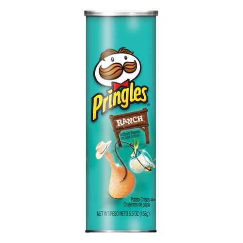 Чипсы Pringles ranch со вкусом соуса ранч 158 г в Билла