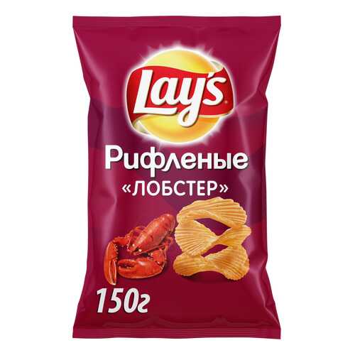 Картофельные чипсы Lay's лобстер 150 г в Билла