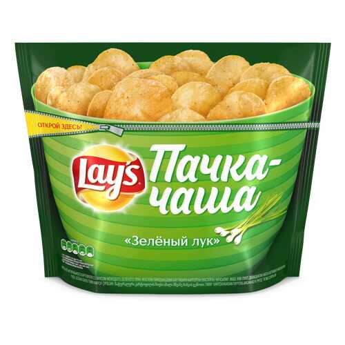 Картофельные чипсы Lay's зеленый лук 240 г в Билла