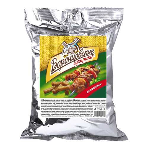 Сухарики Воронцовские со вкусом шашлыка 500 г в Билла