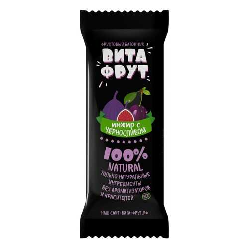 Батончик фруктовый Витафрут с инжиром и черносливом 30 г в Билла