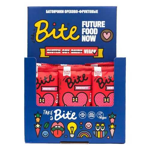 Батончик орехово-фруктовый Take a Bite клюква-тыквенные семечки 45 г в Билла