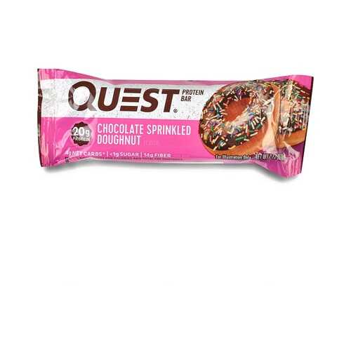 Батончик протеиновый Quest Bar Chocolate Sprinkled Doughnut Пончик Донат 60г США в Билла