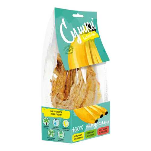 Чипсы фруктовые Биопродукты cушки банановые 40 г в Билла