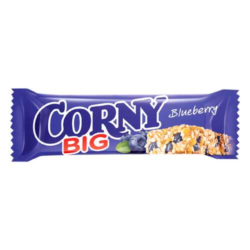 Corny BIG Злаковая полоска с черникой 24 штуки по 40г в Билла