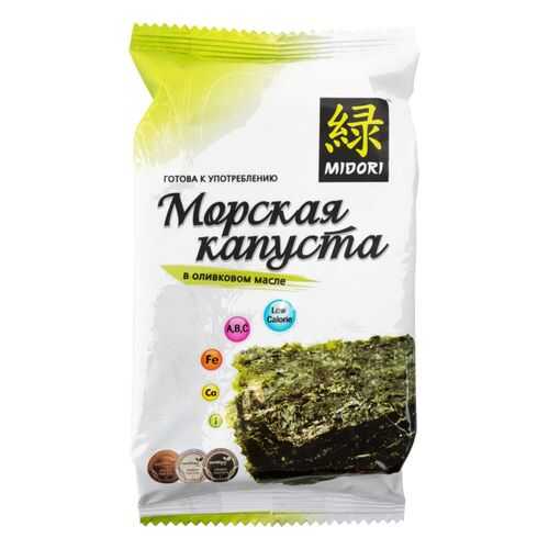 Морская капуста Midori в оливковом масле 5 г в Билла