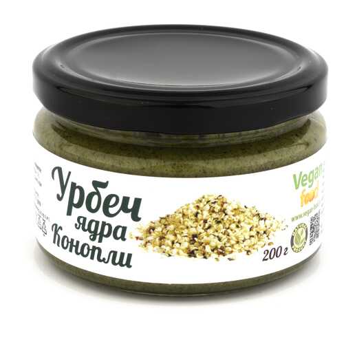 Урбеч Vegan-food из очищенных ядер конопли 200 г в Билла