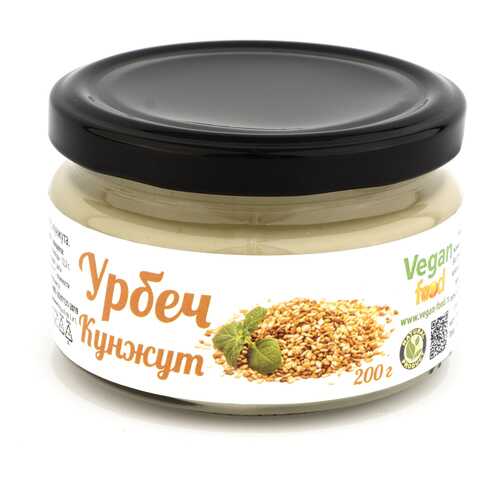 Урбеч Vegan-food из семян белого кунжута 200 г в Билла